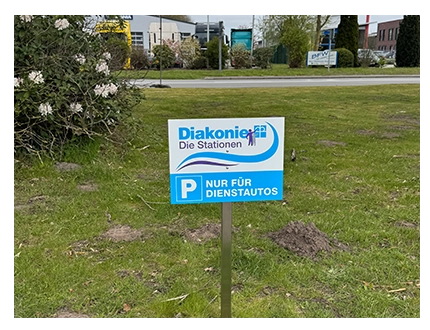 Schild Diakonie